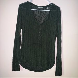 Abercrombie and Fitch Fuzzy Henley